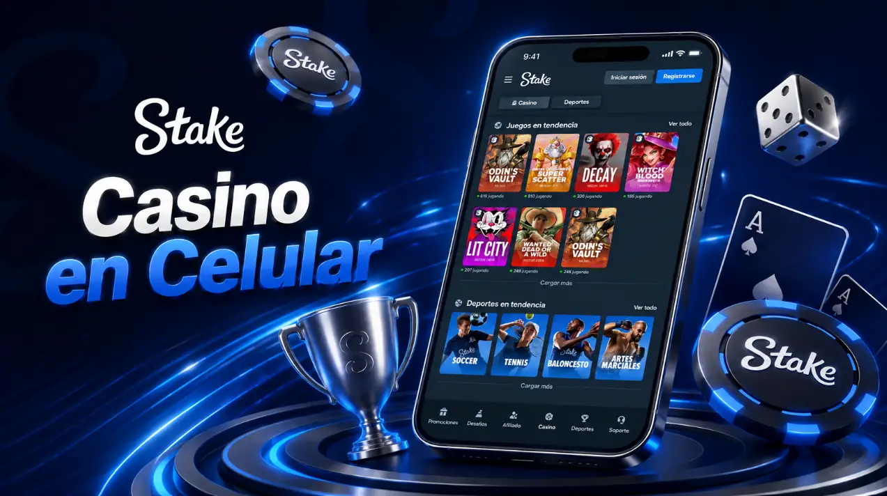 Stake casino online en celular